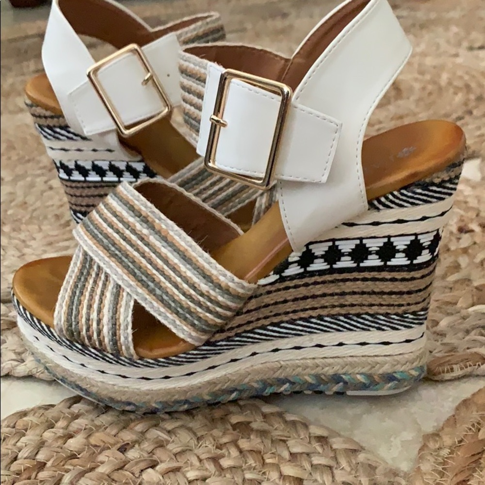 Patrizia multi colored wedge